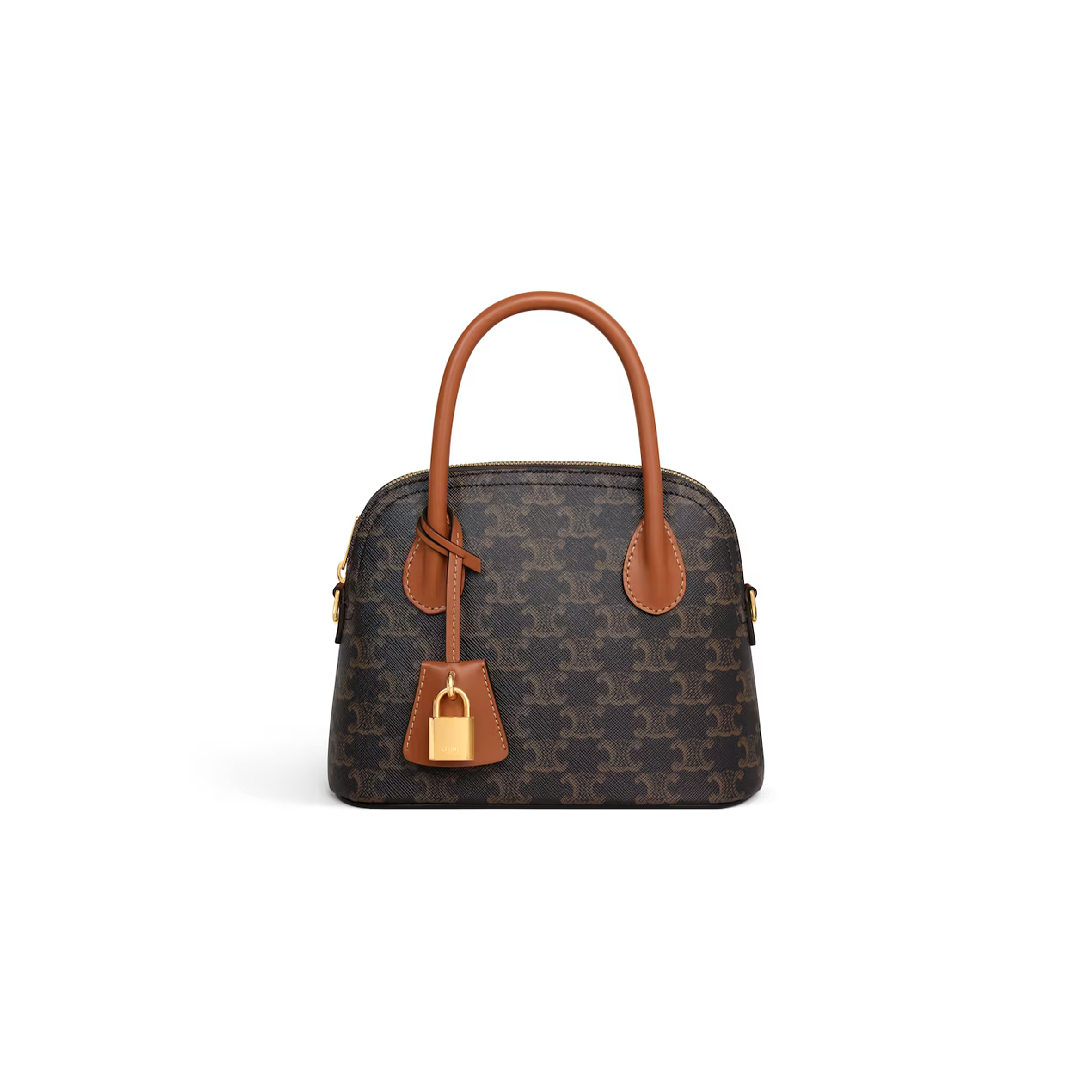 Ce1i*e teen honorine bag in triomphe canvas and calfskin 120682dnk.04lu (22.5*17*10cm)
